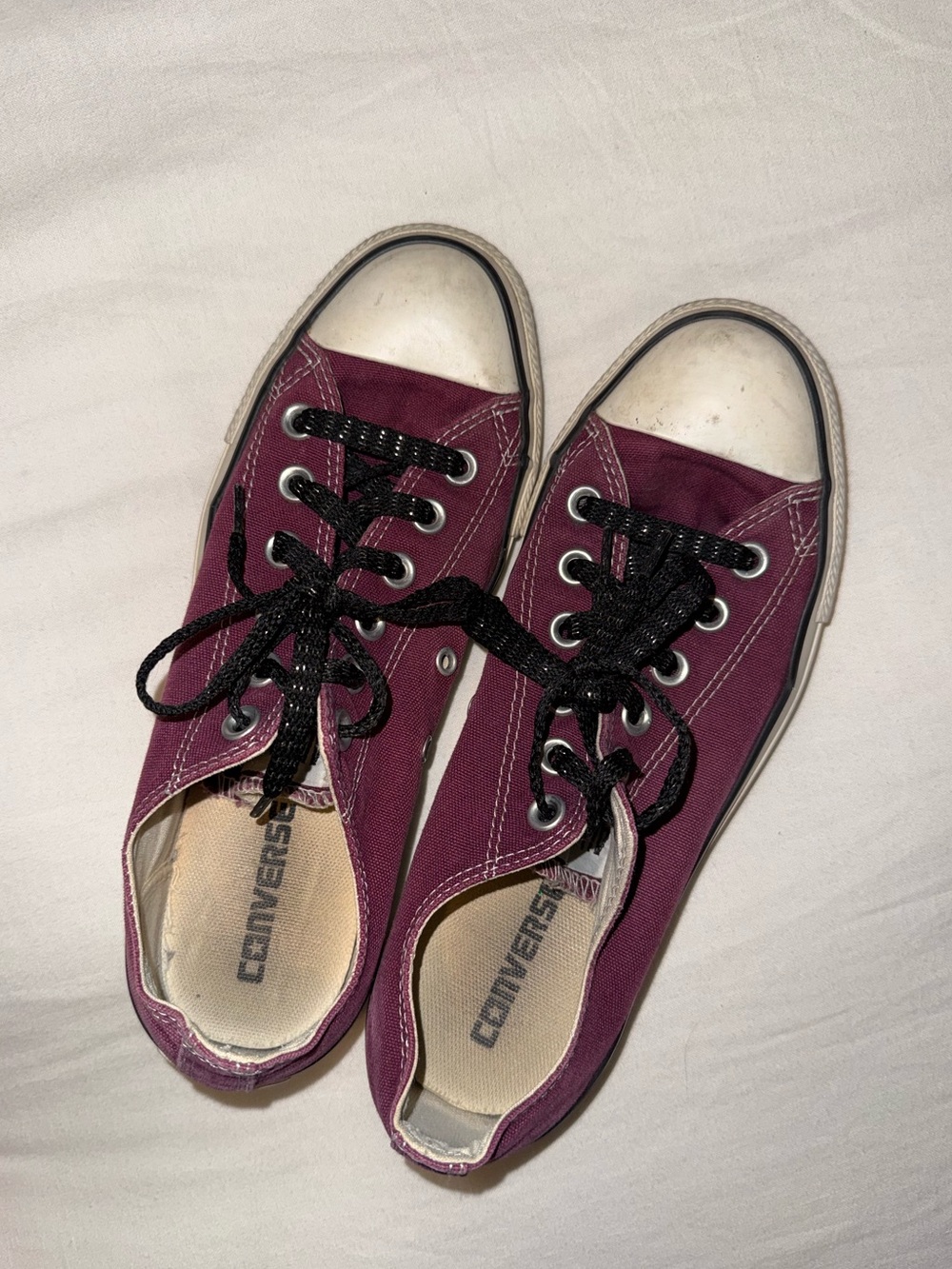 Purple Converse